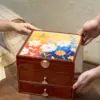 Bánh trung thu Maison Mooncake - hộp Cuốn Hút - set 08 bánh nướng 120g