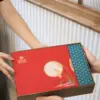 Bánh trung thu Maison Mooncake - hộp Dịu Dàng - set 06 bánh nướng 80g