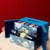 Bánh trung thu Maison Mooncake - hộp Giai Nhân - set 05 bánh nướng 120g