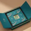 Bánh trung thu Maison Mooncake - hộp Lịch Lãm - set 08 bánh nướng 80g