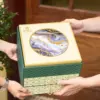Bánh trung thu Maison Mooncake - hộp Quý Phái - set 08 bánh nướng 120g