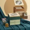 Bánh trung thu Maison Mooncake - hộp Quý Phái - set 08 bánh nướng 120g