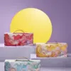 Bánh trung thu Maison Mooncake - hộp Tam Quý - set 03 bánh nướng 120g