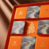 Bánh trung thu Maison Mooncake - hộp Tuý Nguyệt - set 08 bánh nướng 80g