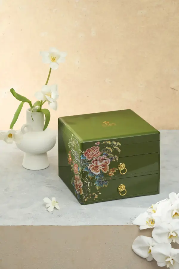 Bánh trung thu Maison Mooncake - hộp Tuyệt Mỹ - set 08 bánh nướng 120g